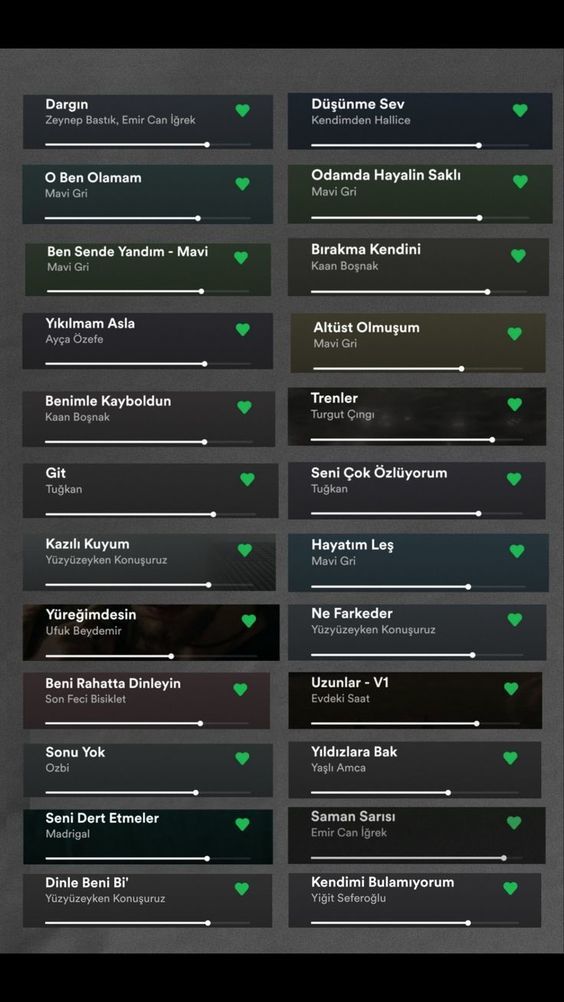 Geceye şarkı bırakır mısınız💕 ?