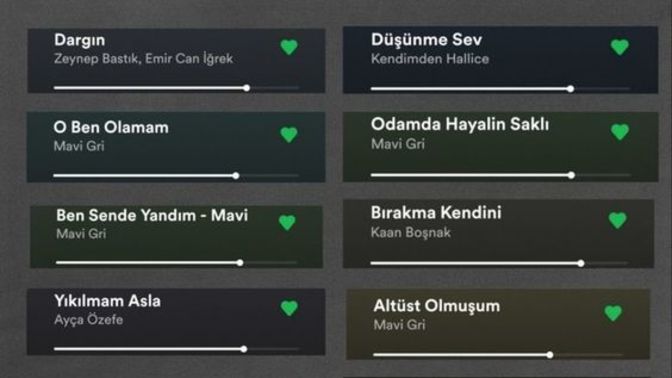 Geceye şarkı bırakır mısınız💕 ?