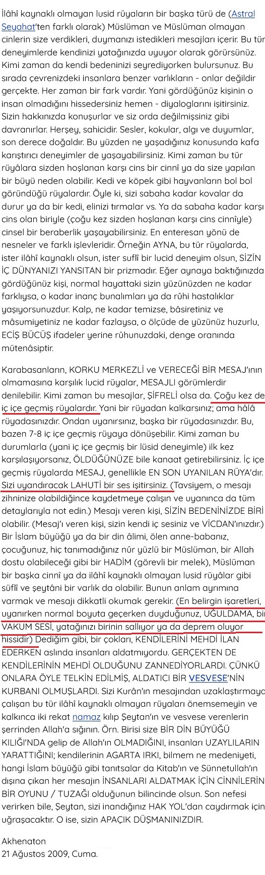 Rüyalarımı uyanınca halisülasyon olarak görüyorum?
