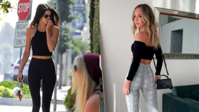 Tayt ve crop giyince çok mu açık giyinmiş oluyoruz?
