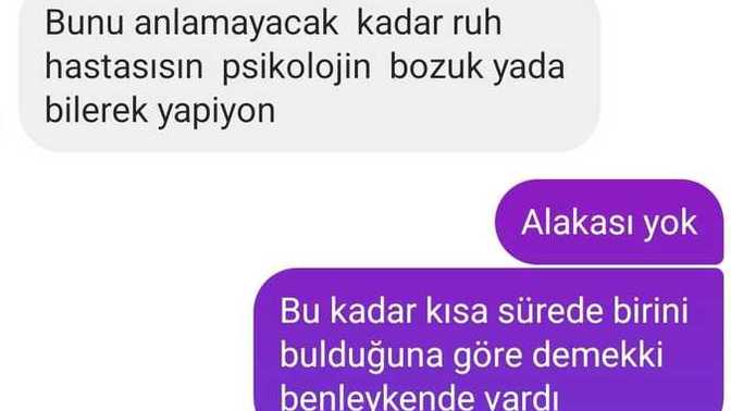 Beni tamemen bitirmiş mi?