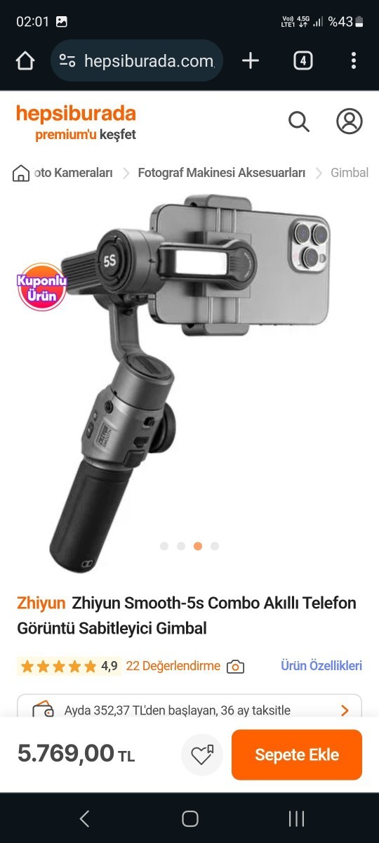 Profesyonel bir gimbal ile sizce neler yapilabilir?