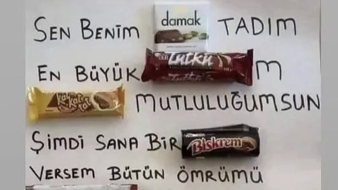 Çikolata markaları ile konuşsan, sevdiğine ne söylerdin 😂?