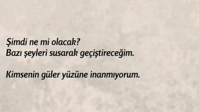 Susmanın sizi koruduğuna ve üzmediğine inanıyor musunuz?