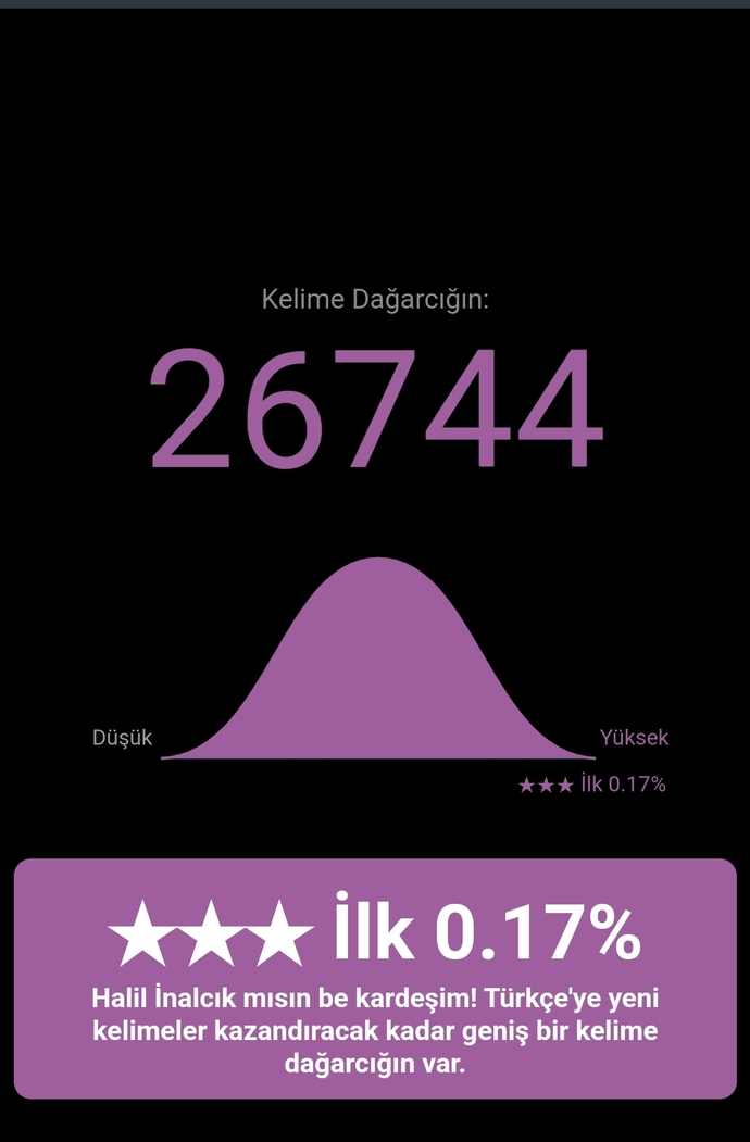 Kelime dağarcığınızı hiç ölçtünüz mü?