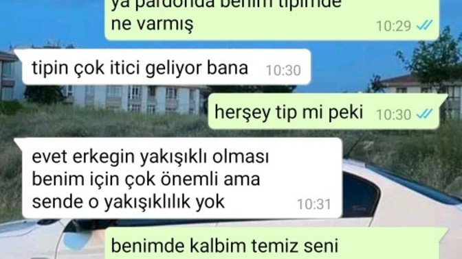 Bi kızla tanıştım kızın bi küfür etmedigi kaldı bu tip gerçekten çok mu önemli anlamıyorum msjlar detayda?