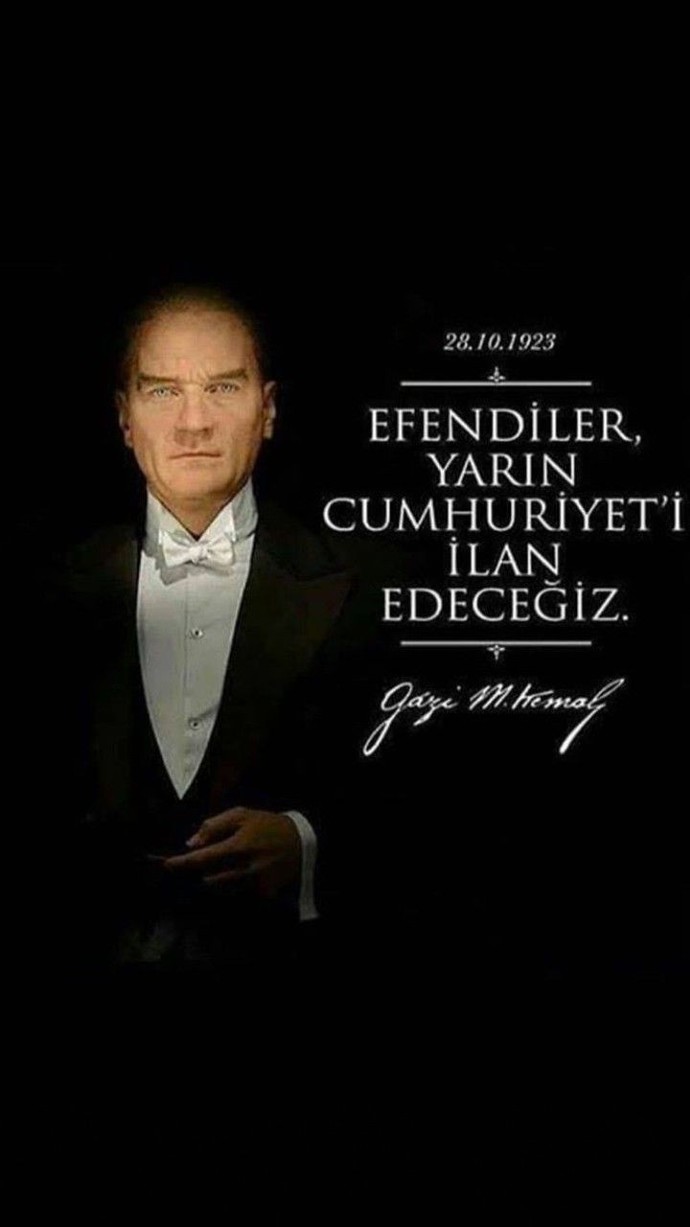Yarın Cumhuriyetti ilan etsek mi tüm dünyaya?