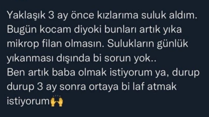 Anne olmak mı güzel yoksa baba olmak mı?