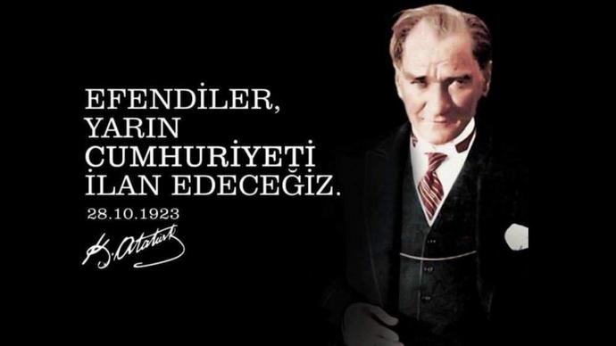 Cumhuriyet bayramı yarın, nNeden bugün kutluyoruz bilen var mı 🤔?