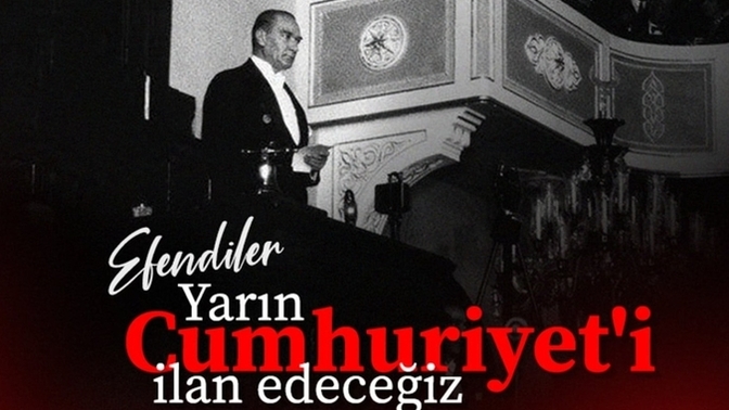 Bir asırlık bir cumhuriyet, bir hürriyet sizin için ne ifade ediyor?