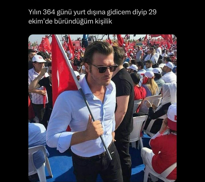 29 Ekim Cumhuriyet Bayramı için bir şey söyler misiniz?