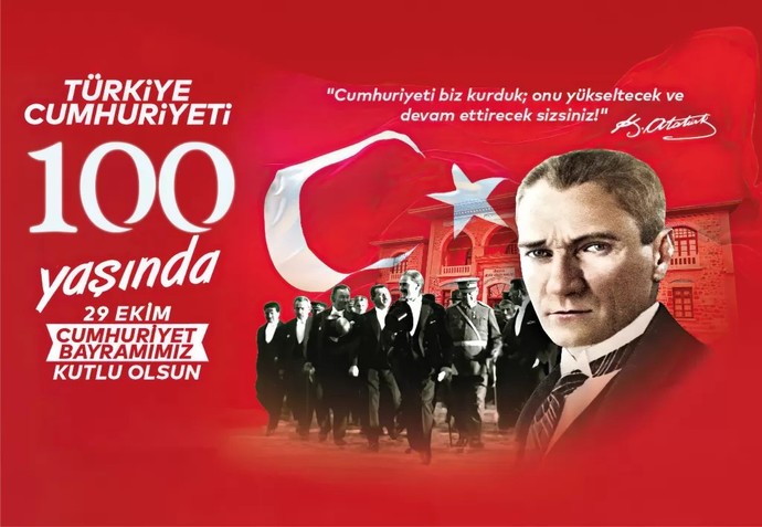 Cumhuriyetimiz 100 yaşında! Neler döylemek istersiniz?