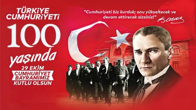 Cumhuriyetimiz 100 yaşında! Neler döylemek istersiniz?