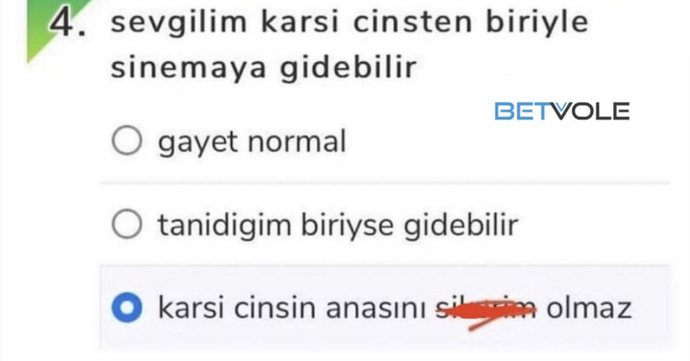 Sevgilin karşı cinsten arkadaşıyla sinemaya gidebilir mi?