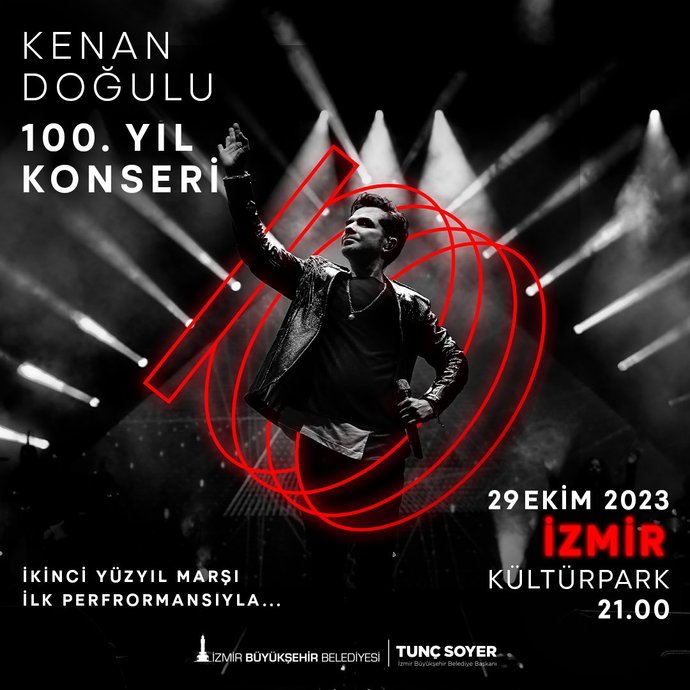 Kenan Doğulunun 100. yıl İzmir Kültürpark konserine gidecek misiniz?