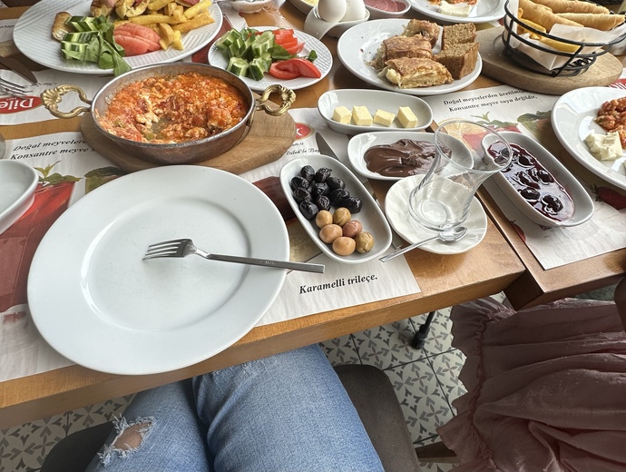 Bugün kahvaltıyı nerede yaptınız?