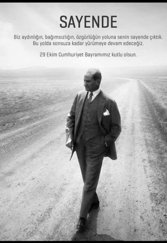 Cumhuriyet 100 yaşında 🇹🇷 100. yılda 100 Atatürk fotoğrafı! Sen de bir Atatürk fotoğrafı paylaşır mısın?