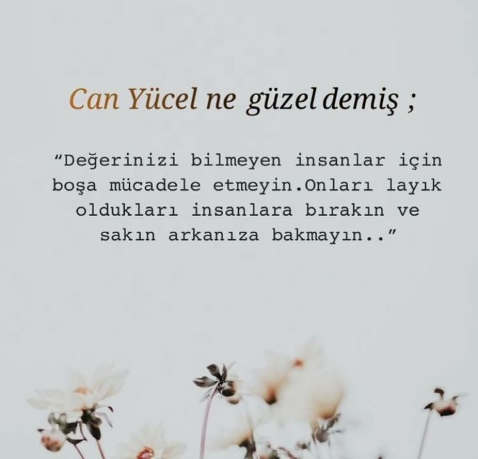 Kendinizin değerini biliyor musunuz?