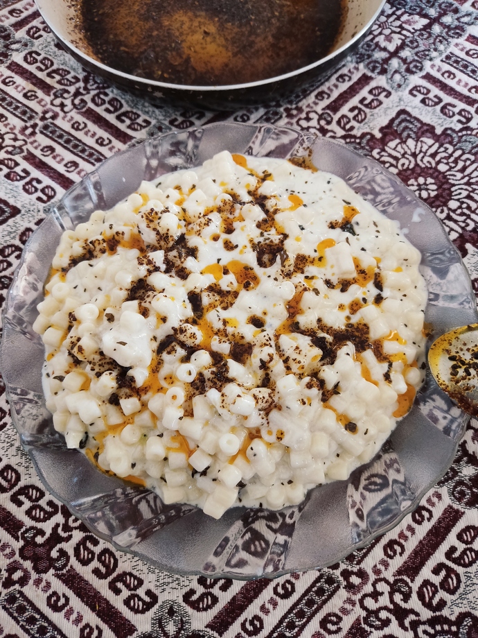 Yoğurtlu makarna sever misiniz?