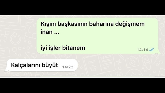Ben aşığım ama aldığım cevaba bak, ne olacak böyle?