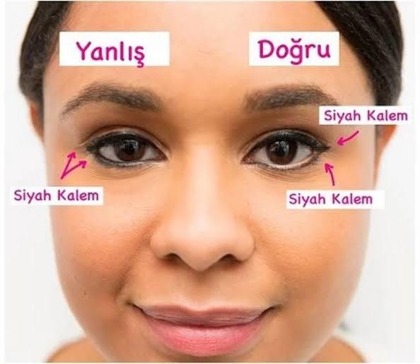Doğru makyaj yaptığınızdan emin misiniz?
