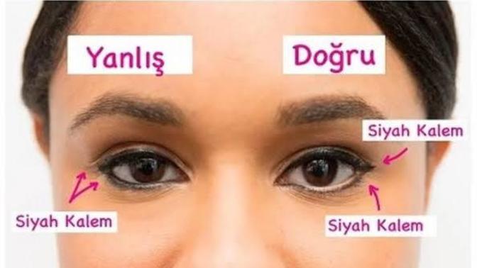 Doğru makyaj yaptığınızdan emin misiniz?