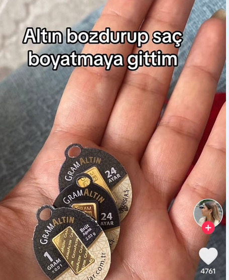 Saç boyama için kadınlar altın mı bozduruyor?