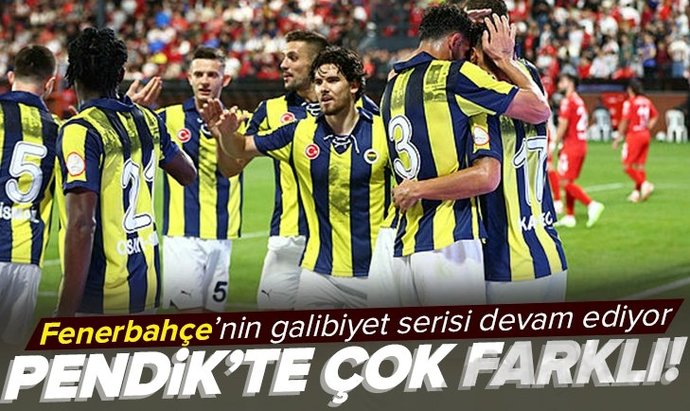 Pendikspor 0 - Fenerbahçe 5... Sarı lacivertliler 10da 10 yaparak lige tarihi bir başlangıç yaptı! Maçı nasıl buldunuz?