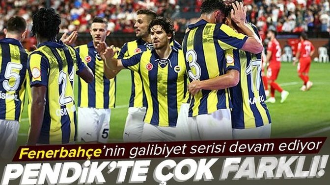 Pendikspor 0 - Fenerbahçe 5... Sarı lacivertliler 10'da 10 yaparak lige tarihi bir başlangıç yaptı! Maçı nasıl buldunuz?