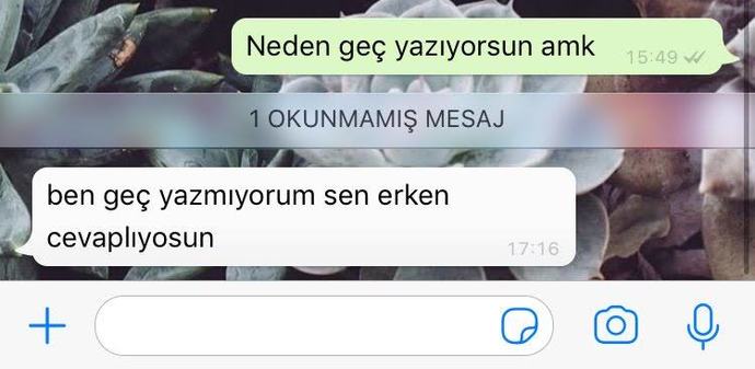 Geç cevap alınca sinirlenir misiniz?