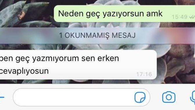 Geç cevap alınca sinirlenir misiniz?