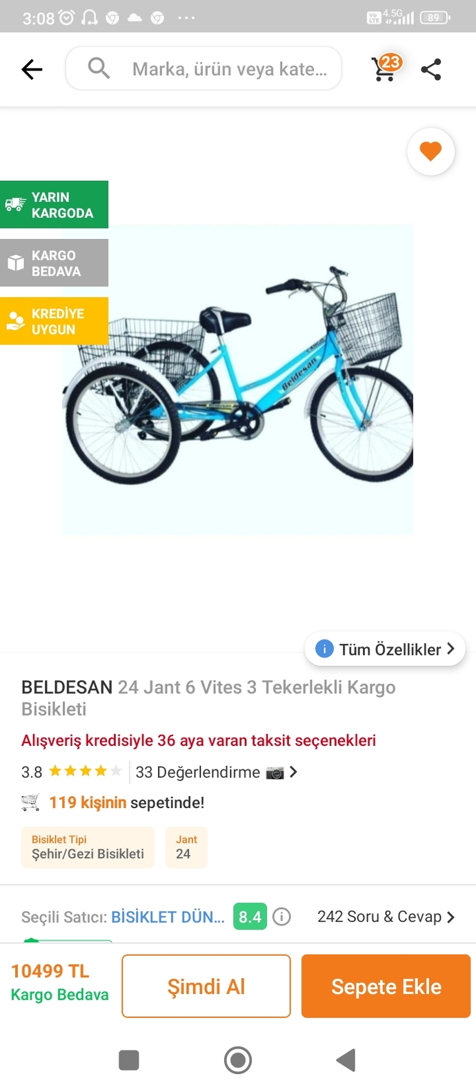 Kendime bisiklet alacağım, sizce bunlar nasıl?
