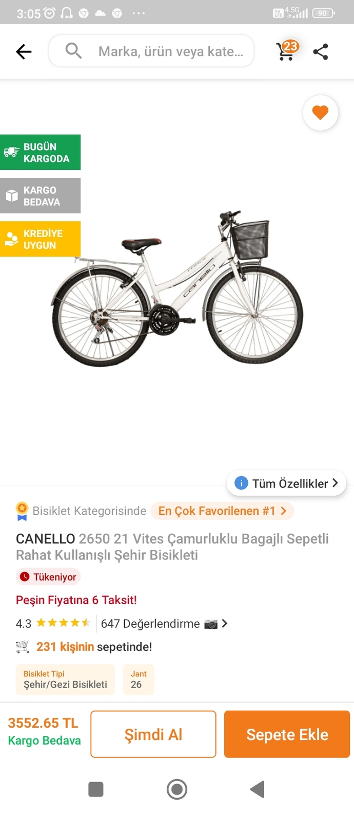 Kendime bisiklet alacağım, sizce bunlar nasıl?
