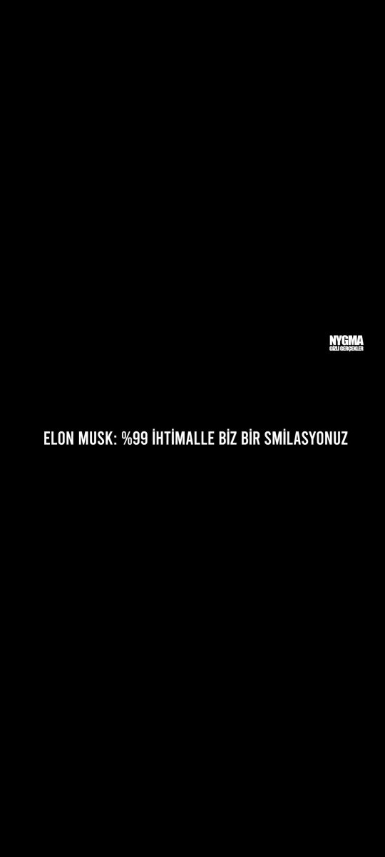 Hayat bir smilasyonmu?