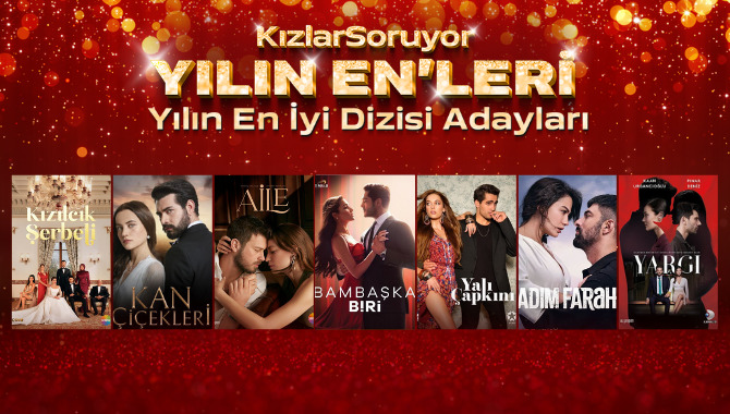 KızlarSoruyor #YılınEnleri Anketlerimiz Başlıyor! Sence bu yıl bizi ekran başından kaldırmayan, #YılınEnİyiDizisi hangisiydi?