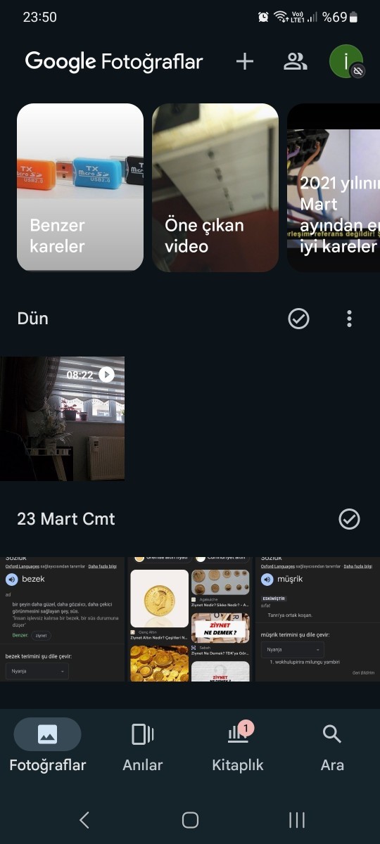 Silinen fotoları nasıl geri getirebilirim?