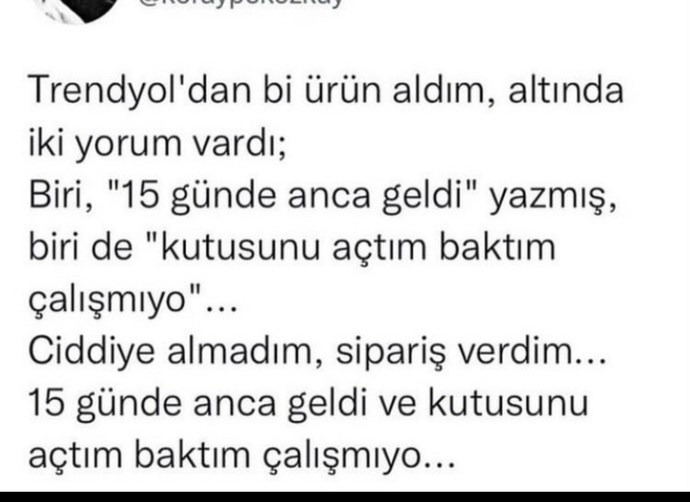 İnternetten sipariş verirken yapılan yorumları dikkate alır mısınız?