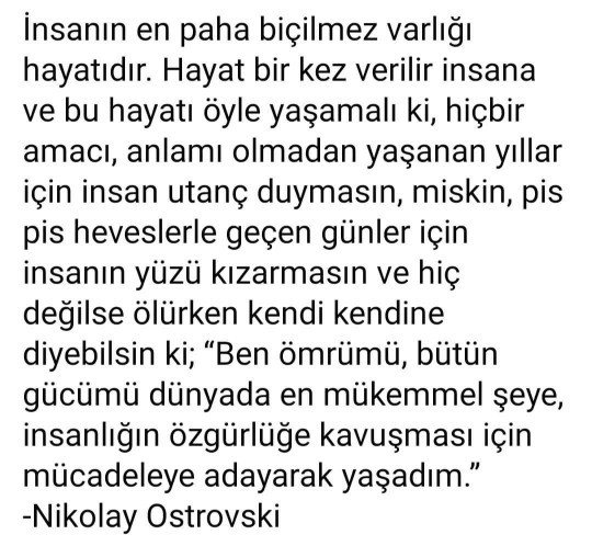 Değerinizi bilmeyen insanlar için mücadele ettiniz mi?