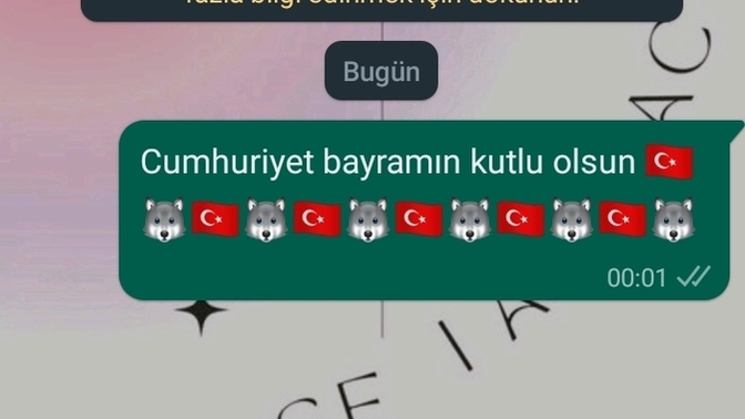 Exlere bayram bahane edilip mesaj atıldı mı?