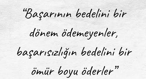 Alalım motivasyon sözlerini?