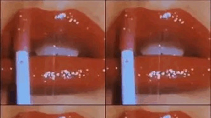Lip gloss sürünce bu ışıltılı hayatı ben seçmedim diyesiniz geliyor mu?