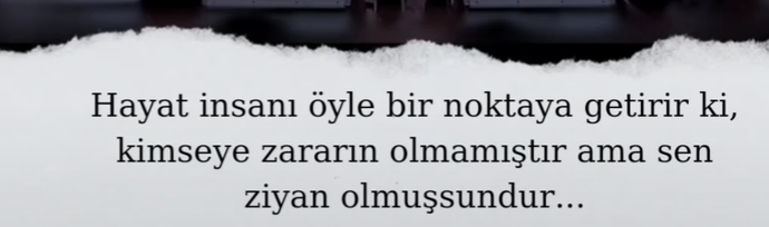 Zarar veren misin, yoksa ziyan olan mısın?
