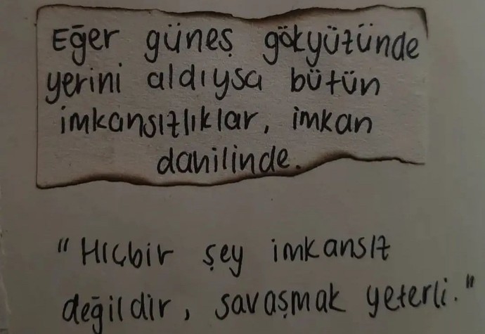 Bugünün sözü ne olsun, ne önerirsin?