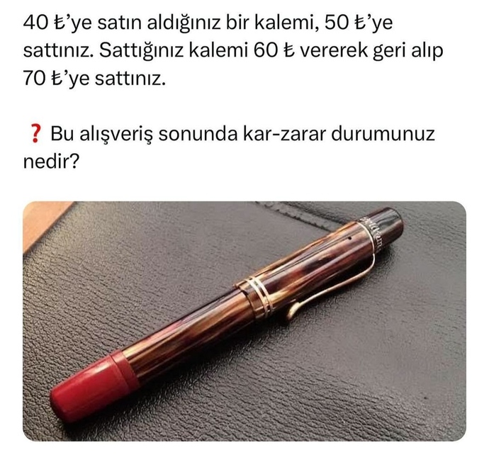 Evet arkadaşlar sorunun cevabi nedir sizce 🤔😂?