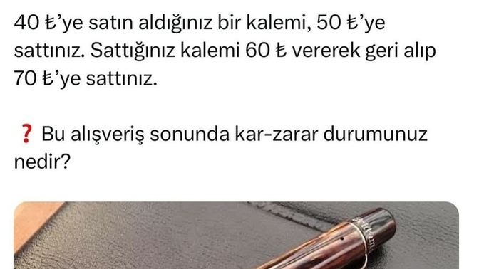 Evet arkadaşlar sorunun cevabi nedir sizce 🤔😂?