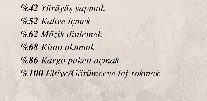 Stresi azaltmak adına neler yapıyorsunuz? Sizi strese neler sokar?
