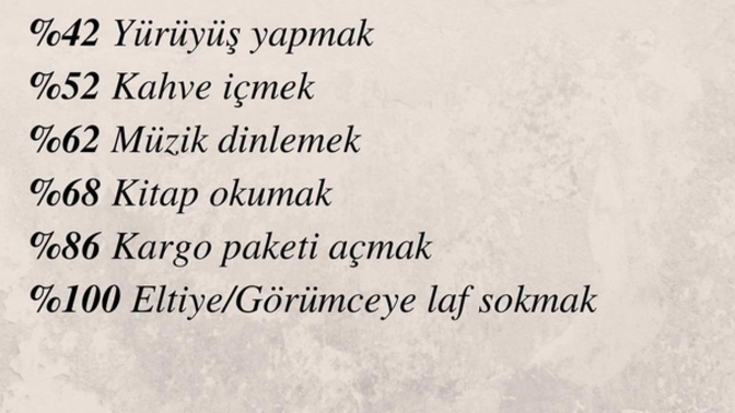 Stresi azaltmak adına neler yapıyorsunuz? Sizi strese neler sokar?