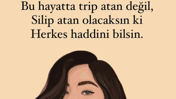 Bu hayatta trip atan mısın silip atan mı?