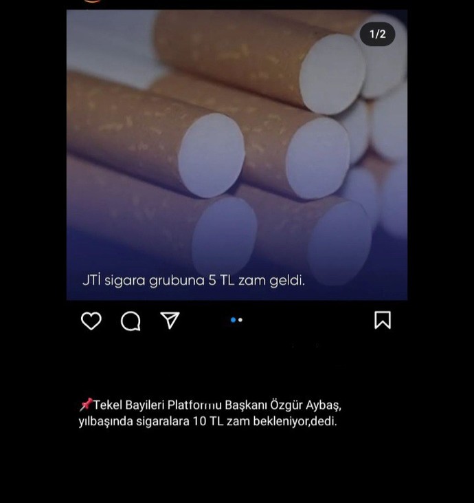 Sigara zam geliyor 10 tl ne düşünüyorsunuz?