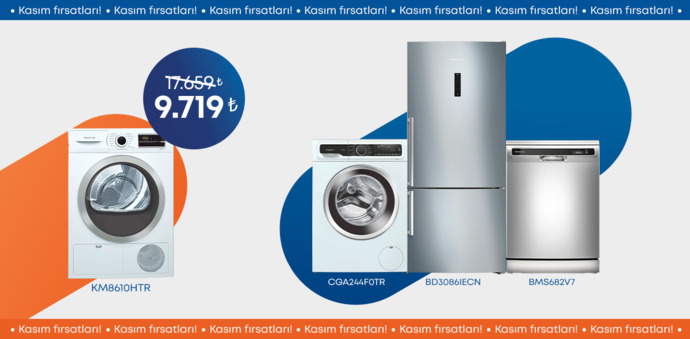 “Oh be!” dedirten indirim günleri başladı! Beyaz eşyalarından hangisini yenilersen “Oh be!” dersin?